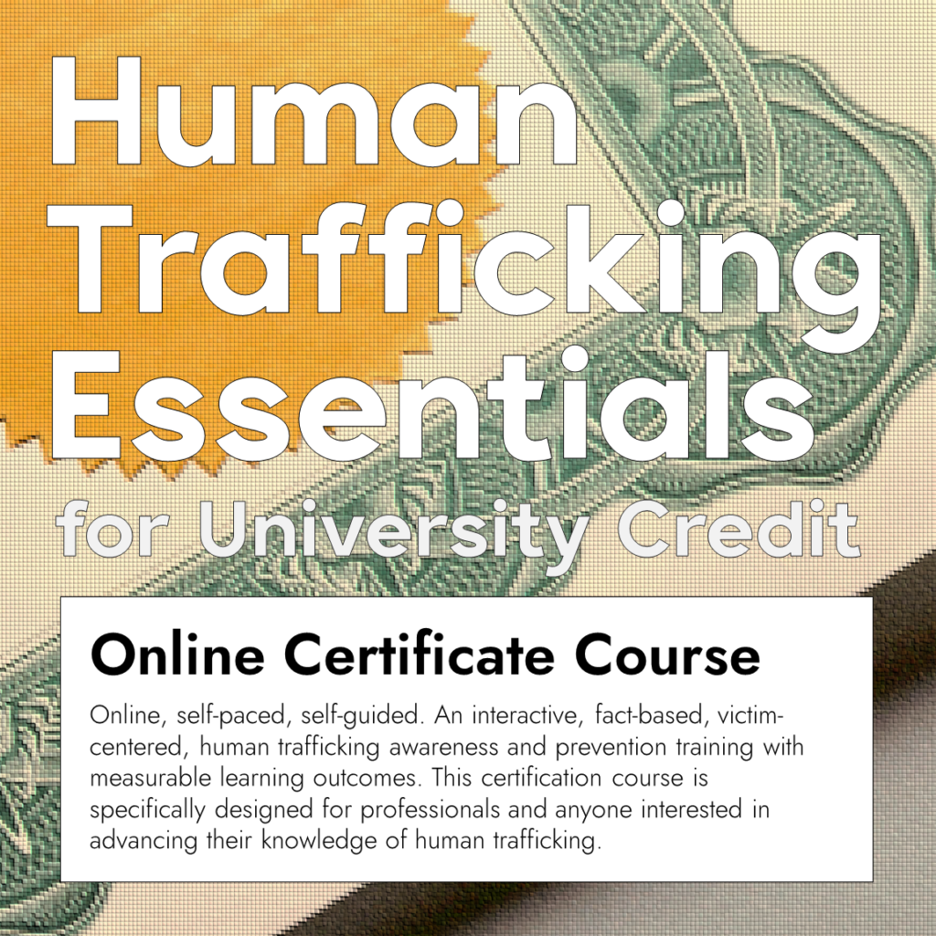 Human Trafficking Essentials Online Certificate Course | Envisage Global
